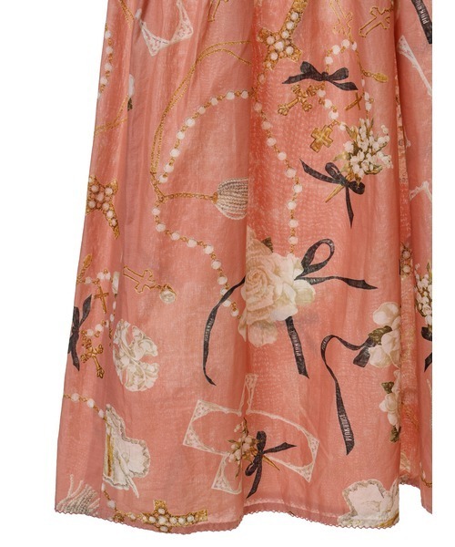 PINK HOUSE（ピンクハウス）の「イノセント・チャーチプリントミディ