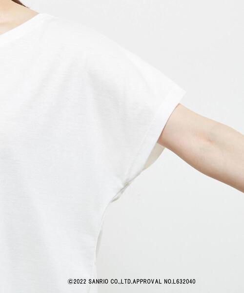 SOFFITTO（ソフィット）の「【Little Twin Stars×soffitto】キキ＆ララ/JAMBOREEグラフィックTシャツ（Tシャツ/カットソー・レディース・ブラック/オフホワイト・FREE）」の9枚目の写真