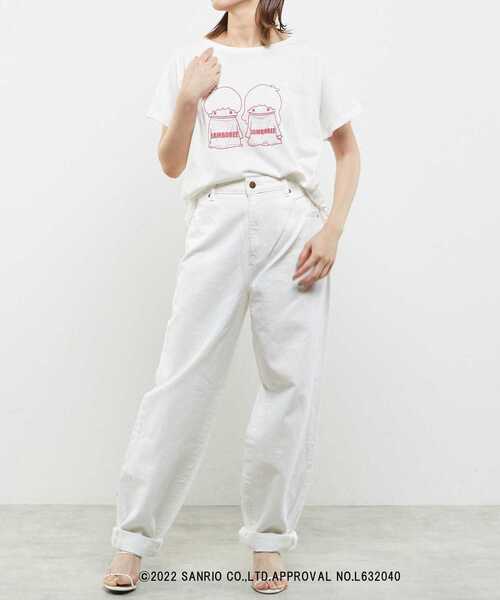 SOFFITTO（ソフィット）の「【Little Twin Stars×soffitto】キキ＆ララ/JAMBOREEグラフィックTシャツ（Tシャツ/カットソー・レディース・ブラック/オフホワイト・FREE）」の11枚目の写真