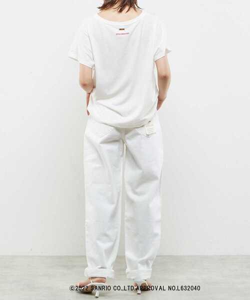 SOFFITTO（ソフィット）の「【Little Twin Stars×soffitto】キキ＆ララ/JAMBOREEグラフィックTシャツ（Tシャツ/カットソー・レディース・ブラック/オフホワイト・FREE）」の13枚目の写真