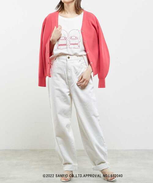 SOFFITTO（ソフィット）の「【Little Twin Stars×soffitto】キキ＆ララ/JAMBOREEグラフィックTシャツ（Tシャツ/カットソー・レディース・ブラック/オフホワイト・FREE）」の18枚目の写真