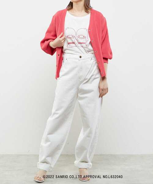 SOFFITTO（ソフィット）の「【Little Twin Stars×soffitto】キキ＆ララ/JAMBOREEグラフィックTシャツ（Tシャツ/カットソー・レディース・ブラック/オフホワイト・FREE）」の20枚目の写真