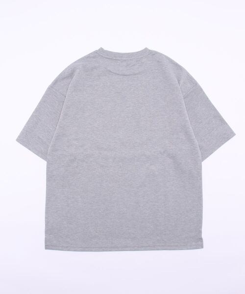 ADAM ET ROPE'（アダムエロペ）の「ヘビーオンスポンチT（Tシャツ/カットソー・メンズ・グレー/ベージュ・L/M）」の3枚目の写真