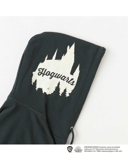 EASTBOY(イーストボーイ)の「パーカ 裏毛 Harry Potter ハリー ポッター HOGWARTS ホグワーツ(パーカー・レディース・ボルドー/ダークグリーン/ベージュ/チャコール・F)」の9枚目の写真