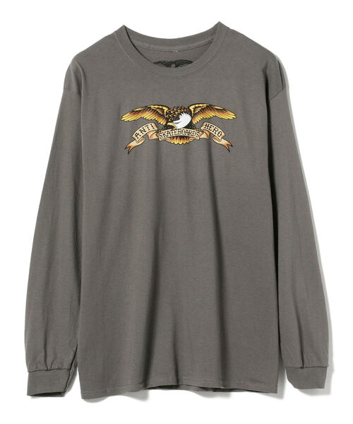ANTI HERO(アンタイヒーロー)の「ANTI HERO / Eagle Long Sleeves Tee(Tシャツ/カットソー・メンズ・チャコールグレー・LARGE/X-LARGE/XX-LARGE)」の5枚目の写真