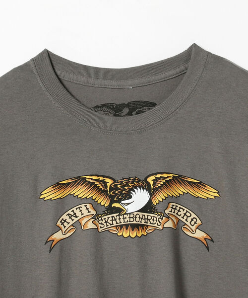ANTI HERO(アンタイヒーロー)の「ANTI HERO / Eagle Long Sleeves Tee(Tシャツ/カットソー・メンズ・チャコールグレー・LARGE/X-LARGE/XX-LARGE)」の6枚目の写真