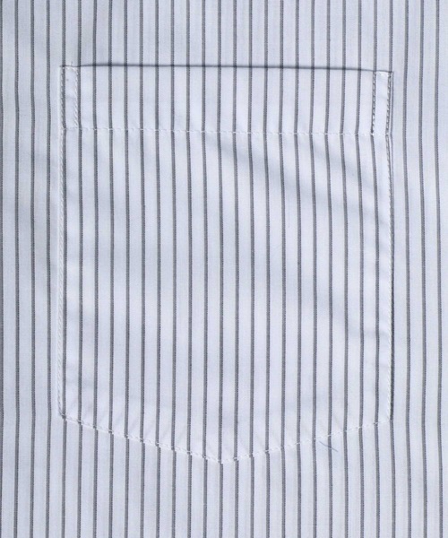 ANPAS(アンパス)の「ANPAS Oversize Drop Shoulder Stripe Broadcloth Shirt/ANPAS 別注 オーバーサイズ ドロップショルダー ストライプ ブロードシャツ(シャツ/ブラウス・メンズ・ホワイト系その他/ブルー系その他/ブルー系その他2/ブルー系その他3・M/L)」の11枚目の写真