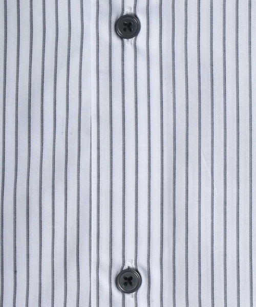 ANPAS(アンパス)の「ANPAS Oversize Drop Shoulder Stripe Broadcloth Shirt/ANPAS 別注 オーバーサイズ ドロップショルダー ストライプ ブロードシャツ(シャツ/ブラウス・メンズ・ホワイト系その他/ブルー系その他/ブルー系その他2/ブルー系その他3・M/L)」の10枚目の写真