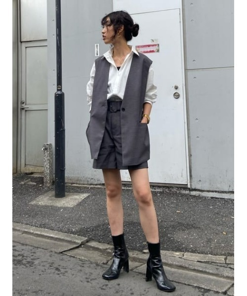 SLY（スライ）の「LOOSE OVER ARMSLIT SH ルーズ オーバー アームスリット シャツ（シャツ/ブラウス・レディース・ホワイト/ブルー/ピンク系その他/グレー系その他2・FREE）」の13枚目の写真