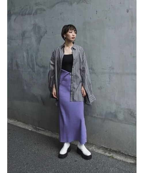 SLY（スライ）の「LOOSE OVER ARMSLIT SH ルーズ オーバー アームスリット シャツ（シャツ/ブラウス・レディース・ホワイト/ブルー/ピンク系その他/グレー系その他2・FREE）」の11枚目の写真