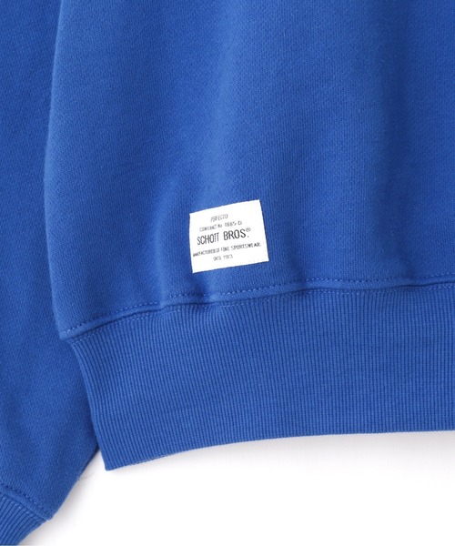 schott(ショット)の「【WEB LIMITED】Schott/ショット/CREW SWEAT CIRCLE LOGO/クルーネックスウェット サークルロゴ(スウェット・メンズ・ブラック/ダークグリーン/ブルー/オートミール・MEDIUM/LARGE/X-LARGE/XX-LARGE)」の14枚目の写真