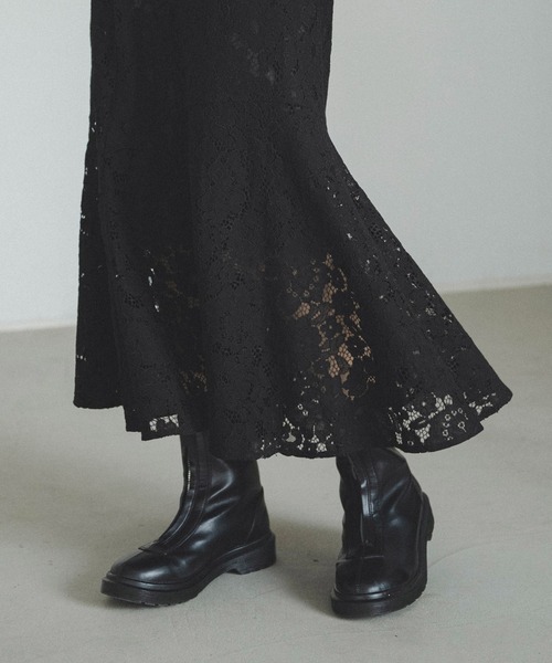 FREE'S MART(フリーズマート)の「◇センタージップブーツ(ブーツ・レディース・ブラック/ホワイト・MEDIUM/LARGE)」の11枚目の写真