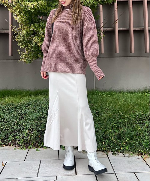 FREE'S MART(フリーズマート)の「◇センタージップブーツ(ブーツ・レディース・ブラック/ホワイト・MEDIUM/LARGE)」の7枚目の写真