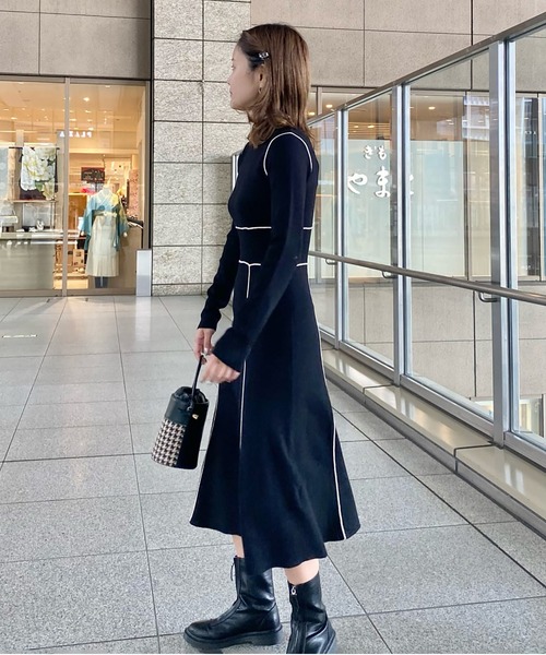 FREE'S MART(フリーズマート)の「◇センタージップブーツ(ブーツ・レディース・ブラック/ホワイト・MEDIUM/LARGE)」の6枚目の写真