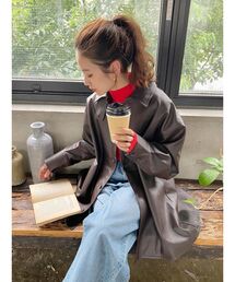 Ungrid | フェイクレザーブルゾン(ブルゾン)
