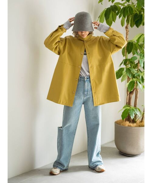 Ungrid（アングリッド）の「フェイクレザーブルゾン（ブルゾン・レディース・イエロー/ブラウン・FREE）」の22枚目の写真