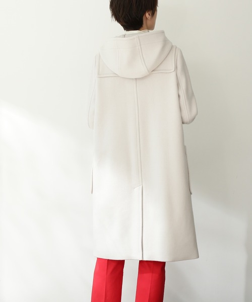 N.（N. Natural Beauty Basic）（エヌエヌナチュラルビューティーベーシック）の「【横田ひかるさん着用】【S Size Line】◆メルトンダッフルコート（ダッフルコート・レディース・ブラック/ネイビー/オレンジ/ナチュラル・SMALL/MEDIUM）」の21枚目の写真