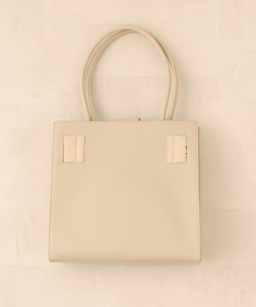 OLIVE des OLIVE(オリーブデオリーブ)の「【WEB限定】フェイクレザーリボントート(トートバッグ・レディース・ブラック/ベージュ/オフホワイト・FREE)」の11枚目の写真