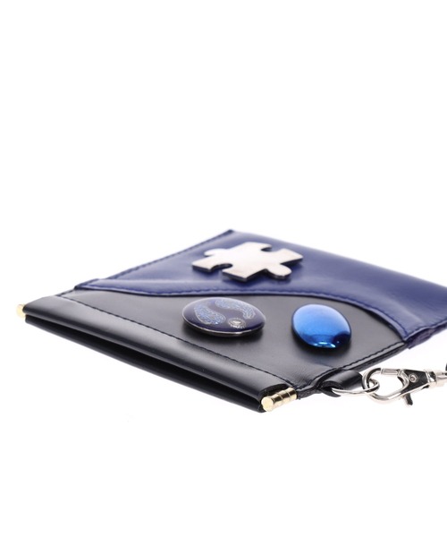 TOGA VIRILIS（トーガ ビリリース）の「TOGA VIRILIS NECK STRAP LEATHER COIN CASE（コインケース・メンズ・ブルー・FREE）」の5枚目の写真