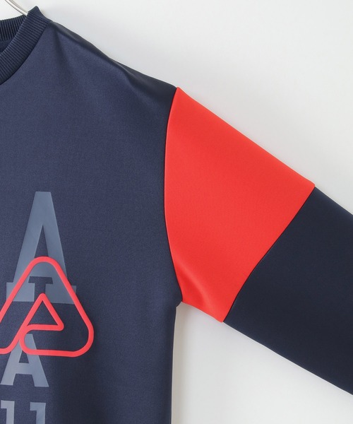 FILA(フィラ)の「【キッズ】FILA フィラ ダンボールトレーナー(130~160cm)(スウェット・キッズ・チャコールグレー/ネイビー・130/140/150/160)」の5枚目の写真