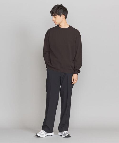 BRIEFING ミラノリブクルーネックニット⁄スウェット⁄L ブラック