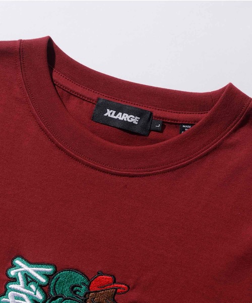 XLARGE（エクストララージ）の「TAGGER GORILLA L/S TEE（Tシャツ/カットソー・メンズ・ブラック/ホワイト/バーガンディー・S/XL/L/M）」の5枚目の写真