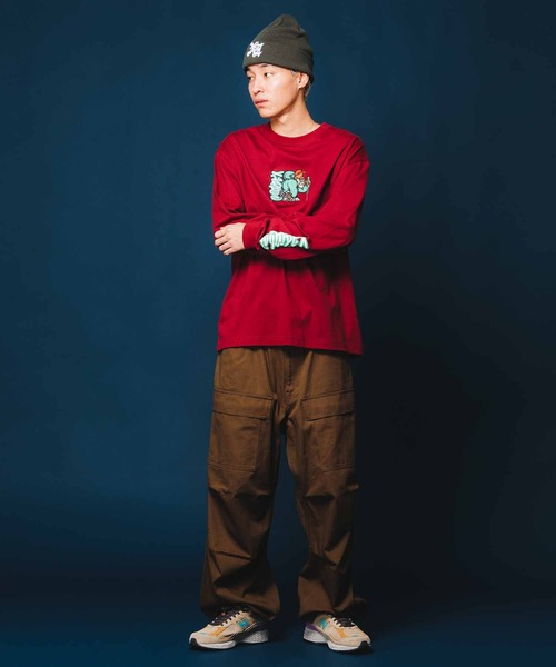 XLARGE（エクストララージ）の「TAGGER GORILLA L/S TEE（Tシャツ/カットソー・メンズ・ブラック/ホワイト/バーガンディー・S/XL/L/M）」の12枚目の写真