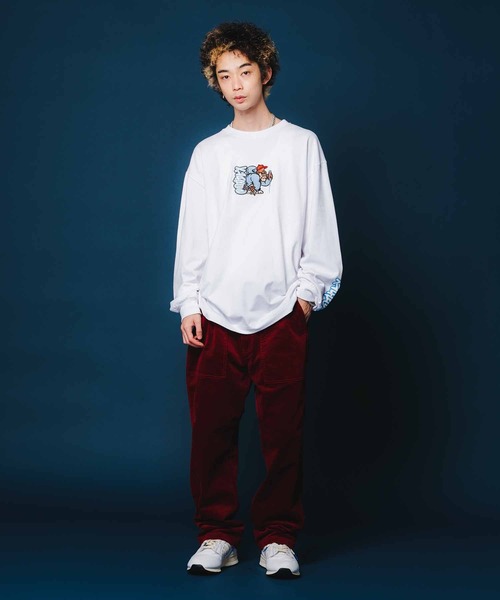 XLARGE（エクストララージ）の「TAGGER GORILLA L/S TEE（Tシャツ/カットソー・メンズ・ブラック/ホワイト/バーガンディー・S/XL/L/M）」の13枚目の写真