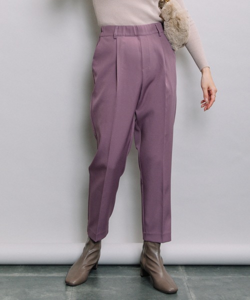 ELVENCE DEUX(エルベンスドゥ)の「ハッスイベネテーパードP(その他パンツ・レディース・ブラック/ピンク/ベージュ・SMALL/MEDIUM/X-SMALL/LARGE)」の3枚目の写真