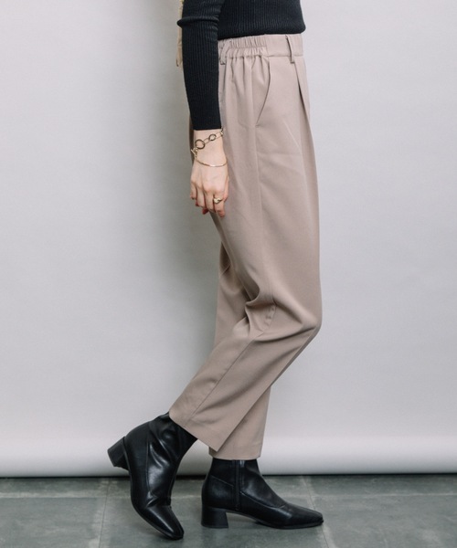 ELVENCE DEUX(エルベンスドゥ)の「ハッスイベネテーパードP(その他パンツ・レディース・ブラック/ピンク/ベージュ・SMALL/MEDIUM/X-SMALL/LARGE)」の17枚目の写真