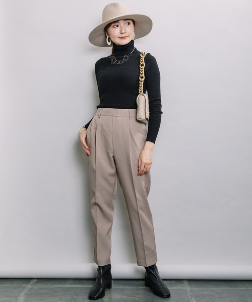 ELVENCE DEUX(エルベンスドゥ)の「ハッスイベネテーパードP(その他パンツ・レディース・ブラック/ピンク/ベージュ・SMALL/MEDIUM/X-SMALL/LARGE)」の19枚目の写真