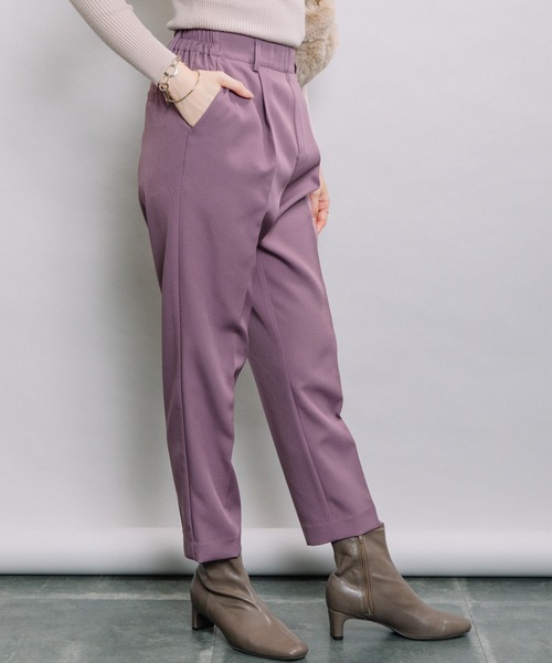ELVENCE DEUX(エルベンスドゥ)の「ハッスイベネテーパードP(その他パンツ・レディース・ブラック/ピンク/ベージュ・SMALL/MEDIUM/X-SMALL/LARGE)」の5枚目の写真