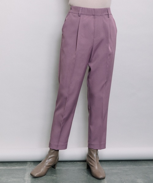 ELVENCE DEUX(エルベンスドゥ)の「ハッスイベネテーパードP(その他パンツ・レディース・ブラック/ピンク/ベージュ・SMALL/MEDIUM/X-SMALL/LARGE)」の8枚目の写真