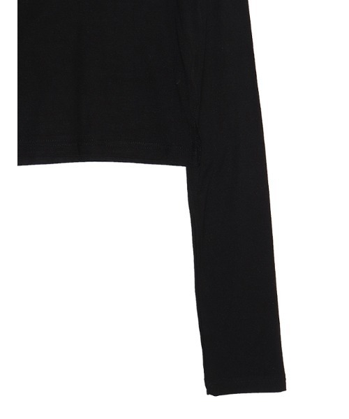 ACYM（アシーム）の「Compact short ロンT（Tシャツ/カットソー・レディース・ホワイト/ブラック・FREE）」の10枚目の写真