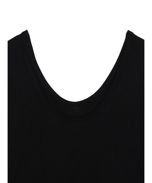 ACYM（アシーム）の「Compact short ロンT（Tシャツ/カットソー・レディース・ホワイト/ブラック・FREE）」の6枚目の写真