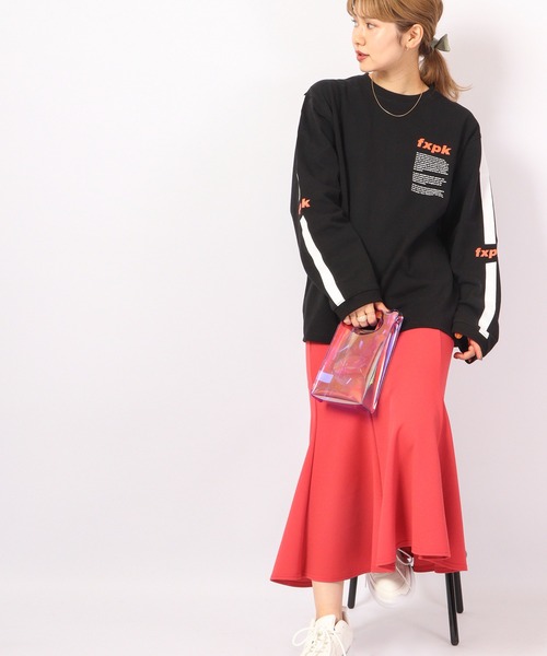 FLASH PACKER(フラッシュパッカー)の「FLASH PACKER USコットン ヘビーオンス 長袖Tシャツ(Tシャツ/カットソー・メンズ・ブラック/ホワイト/ベージュ・XL/M/L)」の11枚目の写真