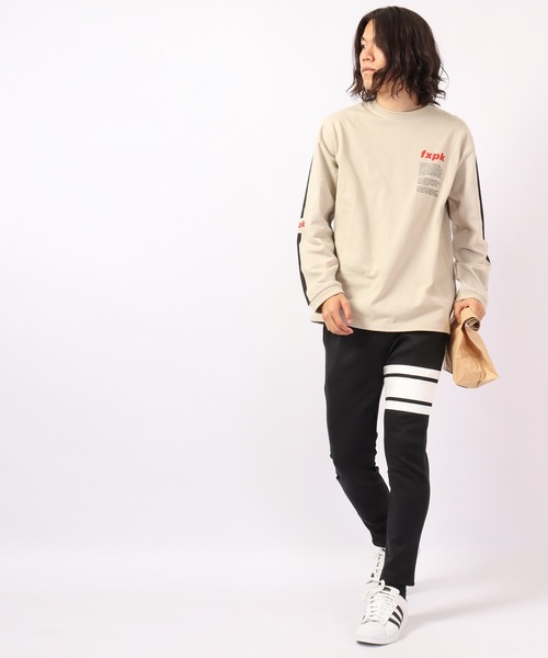 FLASH PACKER(フラッシュパッカー)の「FLASH PACKER USコットン ヘビーオンス 長袖Tシャツ(Tシャツ/カットソー・メンズ・ブラック/ホワイト/ベージュ・XL/M/L)」の20枚目の写真