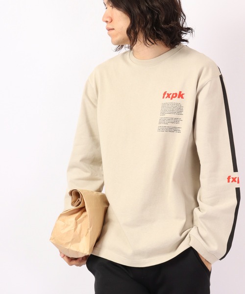 FLASH PACKER(フラッシュパッカー)の「FLASH PACKER USコットン ヘビーオンス 長袖Tシャツ(Tシャツ/カットソー・メンズ・ブラック/ホワイト/ベージュ・XL/M/L)」の17枚目の写真