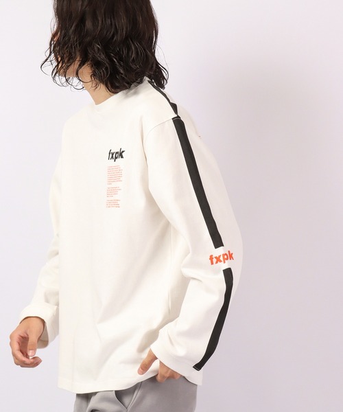 FLASH PACKER(フラッシュパッカー)の「FLASH PACKER USコットン ヘビーオンス 長袖Tシャツ(Tシャツ/カットソー・メンズ・ブラック/ホワイト/ベージュ・XL/M/L)」の5枚目の写真