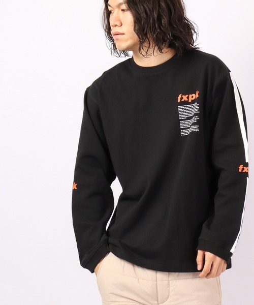 FLASH PACKER(フラッシュパッカー)の「FLASH PACKER USコットン ヘビーオンス 長袖Tシャツ(Tシャツ/カットソー・メンズ・ブラック/ホワイト/ベージュ・XL/M/L)」の12枚目の写真