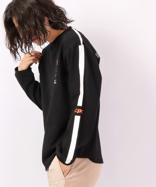 FLASH PACKER(フラッシュパッカー)の「FLASH PACKER USコットン ヘビーオンス 長袖Tシャツ(Tシャツ/カットソー・メンズ・ブラック/ホワイト/ベージュ・XL/M/L)」の13枚目の写真