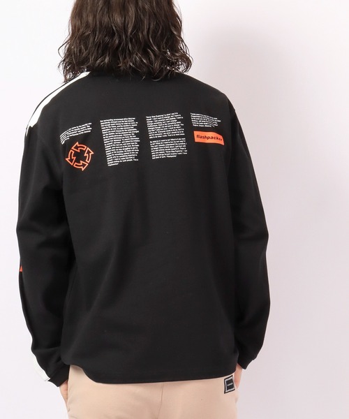 FLASH PACKER(フラッシュパッカー)の「FLASH PACKER USコットン ヘビーオンス 長袖Tシャツ(Tシャツ/カットソー・メンズ・ブラック/ホワイト/ベージュ・XL/M/L)」の14枚目の写真