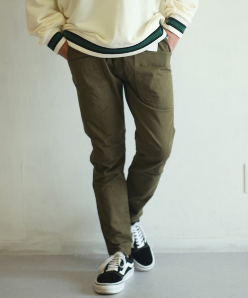 GERRY(ジェリー)の「GERRY ストレッチデニム&チノキャンプパンツ/クライミングパンツ(デニムパンツ・メンズ・サックスブルー/ベージュ/ブルー/カーキ/グレー/ブラック・LL/M/L/S)」の21枚目の写真