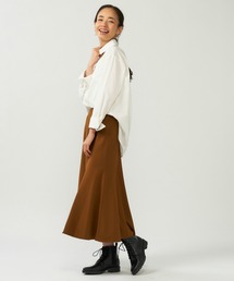 Pitta Re:) | 形態安定ノーアイロン 長袖オーバーシャツ(シャツ/ブラウス)