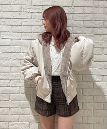 abc une face（アーベーセーアンフェイス）の「リバーシブルMA-1（MA-1）」