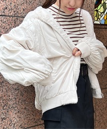abc une face | リバーシブルMA-1(MA-1)