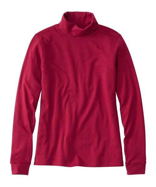 L.L.Bean（エルエルビーン）の「エル・エル・ビーン・ティ、長袖　タートルネック 米国フィット・レギュラー（Tシャツ/カットソー・レディース・ブラック/ホワイト/タン/ピンク/ラベンダー/ターコイズブルー/ブルー/レッド・SMALL/MEDIUM/LARGE/X-SMALL）」の8枚目の写真