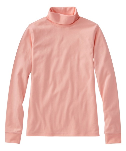 L.L.Bean（エルエルビーン）の「エル・エル・ビーン・ティ、長袖　タートルネック 米国フィット・レギュラー（Tシャツ/カットソー・レディース・ブラック/ホワイト/タン/ピンク/ラベンダー/ターコイズブルー/ブルー/レッド・SMALL/MEDIUM/LARGE/X-SMALL）」の7枚目の写真