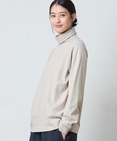 エル・エル・ビーン・ティ、長袖 タートルネック 米国フィット