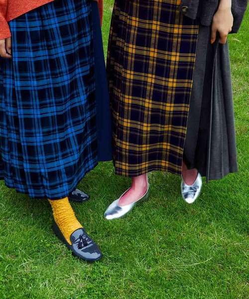 MEDE19F(メデジュウキュウ)の「MEDE19F 足もとが華やぐバイカラー足袋仕様のソックス(ソックス/靴下・レディース・パープル/ブルー系その他・ONE SIZE)」の8枚目の写真